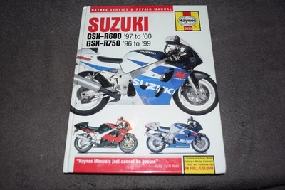 Reparaturanleitung Reparaturhandbuch Suzuki GSX-R 600 / GSX-R 750 sehr gut - Bild 1 von 4