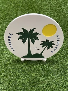Decoration Plaque - Tropical Paradise - Picture 1 of 4