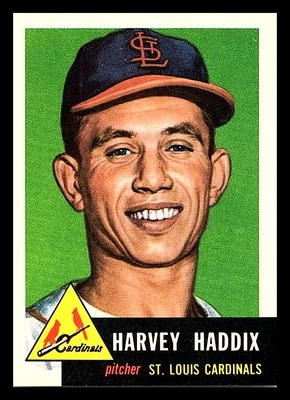 1991 Topps Archives 1953 #273 Harvey Haddix - Image 1 of 2