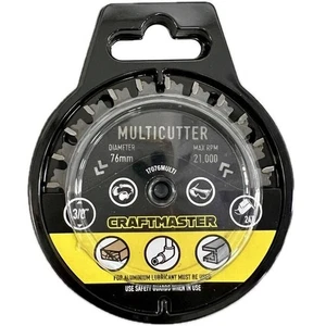 Craftmaster 76mm dia Multicutter Blade , Suitable for cutting plastics, PVC pipe - Picture 1 of 2