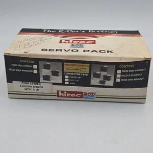 4 Hi-Tec HS-300 Standard Servos New In Box - Picture 1 of 9
