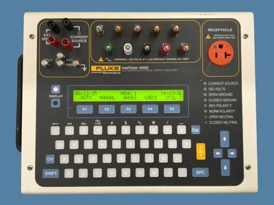 Analizador automatizado de seguridad eléctrica Fluke Biomedical medTester 5000C Foto 1 de 4