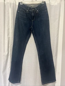 Lee Womens Size 6M Natural Just Below The Waist Straight Leg Denim Blue Jeans - Picture 1 of 8