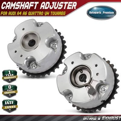 2x Árbol de levas de admisión y escape VVT engranaje de distribución para Audi A4 A6 Quattro VW Touareg Foto 1 de 4