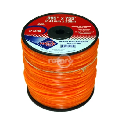 Diamond Trimmer Line .095 Inch 755-Foot Orange 3 lb Spool / 12150 - Image 1 of 2