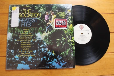 THE ASSOCIATION GREATEST HITS LP 12" RECORD VG+ SHRINK WS 1767 [68] - Image 1 of 4