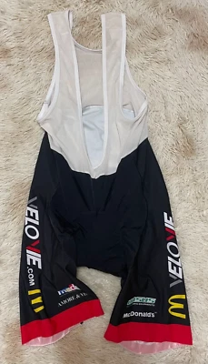 Culotte con tirantes Biemme Fanini McDonald`s de ciclismo talla XL Foto 1 de 4