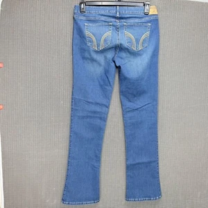 Hollister Womens Size 13R W31 L33 Bootcut Jeans Medium Wash Denim Classic Style - Picture 1 of 9