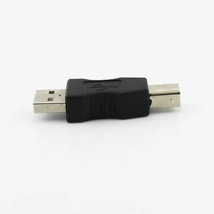 1pc USB 2.0 Type A Male to USB 2.0 Type B Male Plug Printer Adapter Converter - Picture 1 of 8
