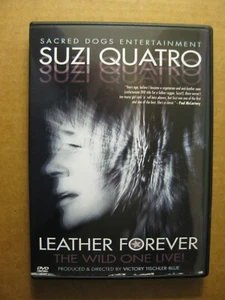 SUZI QUATRO - Leather Forever: The Wild One Live (2004 DVD) Tuscadero Happy Days - Imagen 1 de 3