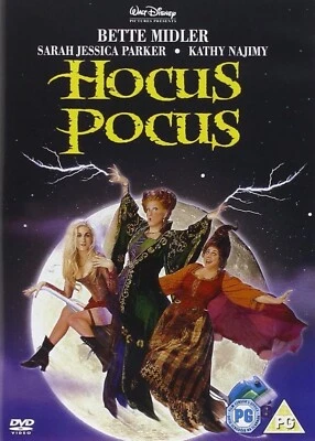 Hocus Pocus (DVD-2001, 1-Disc) R2. Bette Midler. *"A CLASSIC MAGICAL ADVENTURE"* - Image 1 of 4