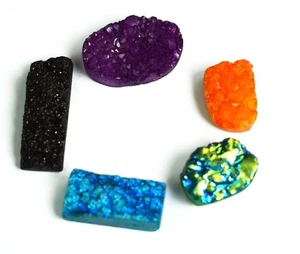 Natural Irregular Shape 121.15 Ct Multi Color Designer Agate Gemstone Lot SP-5 - Picture 1 of 4