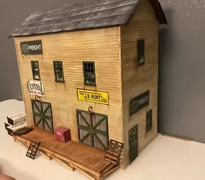 S Scale KB Freight Structure Kit Laser Cut - Picture 1 of 8