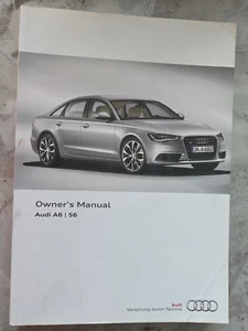 Audi A6 / S6 Saloon Avant Allroad 2011 2014 Owners Manual / Handbook 301 Pages - Picture 1 of 3