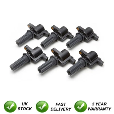 6 paquetes de bobinas de encendido de lápiz para Jaguar S-Type (1999-2002) 3.0 Foto 1 de 2