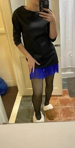 Y2K vintage unique model mini dress, long jumpers sweaters yasue carter - Picture 1 of 2