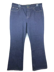 Ralph Lauren Damen Gr. 14 Jeans Bootcut Modern Dunkelblau - Bild 1 von 8