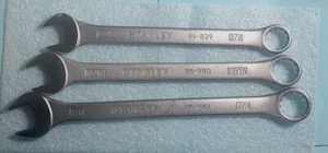 3 STANLEY Combination Wrenches 86 series 3/4" 13/16" & 7/8" NEW - Picture 1 of 4
