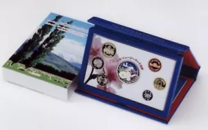 Japan & New Zealand 7 Coins 2007 Joint Proof Set uncirculated - Picture 1 of 2
