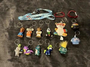 LOT OF 12 AMERICAN HEART ASSOCIATION KEYCHAINS WITH LANYARD AND 2 METAL CLIPS - Picture 1 of 10