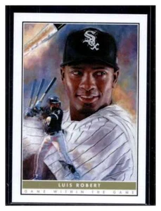 2020 Topps Spiel im Spiel #6 Luis Robert RC Rookie Karte kein RC Schild (D) - Bild 1 von 2
