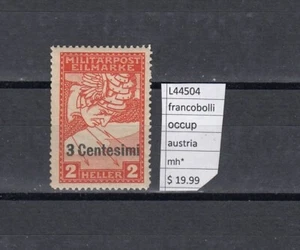 FRANCOBOLLI ITALIA REGNO OCCUPAZIONE AUSTRIACA MH* (L44504) - Imagen 1 de 1