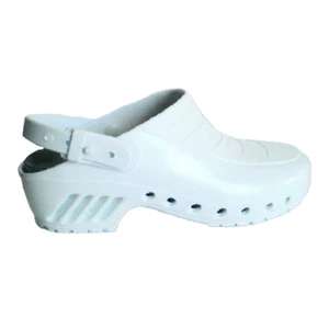 Rekordsan Zuecos sanitarios anatómicos profesionales antideslizantes blancos Bla - Bild 1 von 3