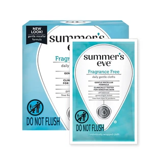 Fragrance Free Gentle Daily Feminine Wipes, Removes Odor, Ph Balanced, 16 Count - Picture 1 of 12