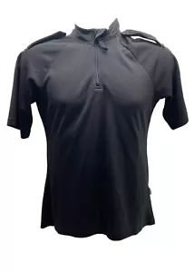 British Police Mens Moisture Wicking Black T-Shirt short sleeve - Picture 1 of 7