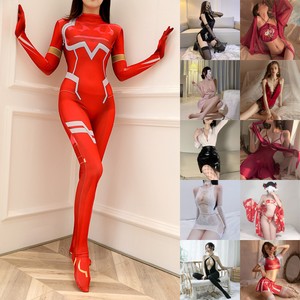 Fashion Sexy Women Lingerie Lace Dress Babydoll Set Cosplay Costume Outfit Suit