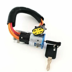 INTERRUPTOR LLAVE DE ARRANQUE DE BARRIL DE ENCENDIDO CON BLOQUEO DE ENCENDIDO PARA RENAULT CLIO MK2 CAMPUS  - Imagen 1 de 7