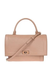 GIVENCHY Small Shark Bag Tote Satchel in Nude/pink Leather Crossbody Designer - Picture 1 of 19