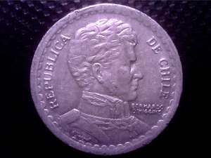CHILE 1 PESO 1954 JUL03F - Picture 1 of 2