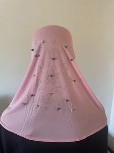 Beautiful Kids Hijab With colorful design For Girl's (6-12 years) - Picture 1 of 2