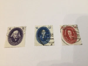 DDR Mi.-Nr. 263 , 266 , 269 , BPP geprüft, gestempelt Jahr 1950 - Bild 1 von 2
