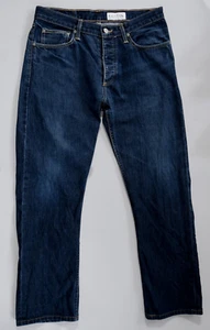 Gustin Jeans 34 x 29 Mens Selvedge Button Fly Straight Leg Made in USA - Picture 1 of 9