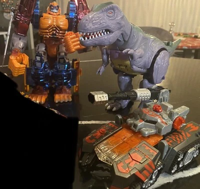 Transformers Beast War LOT OPTIMAL OPTIMUS PRIME MEGATRON TANKOR Machine - Image 1 of 4