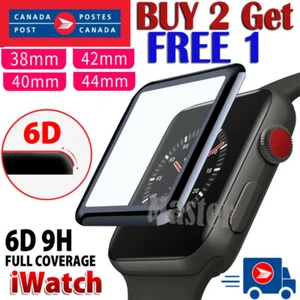 For Apple Watch iWatch Series 2 3 4 5 6 SE 38/40/42/44mm Glass Screen Protector - Picture 1 of 10