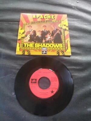 45t  - The Shadows – Apache - Photo 1/2