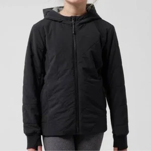 Athleta girl jump to it black quilted jacket - Picture 1 of 12
