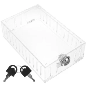 1 Set Thermostat Cover Control Panel Cover Thermostat Lock Box Protector With - Picture 1 of 12