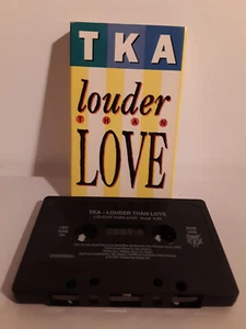 TKA - LOUDER THAN LOVE - CASSETTE SINGLE - Picture 1 of 3