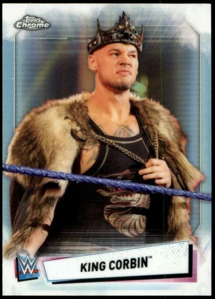 2021 Topps Chrome WWE Wrestling Base & Refractor Singles (Pick Your Cards) - Image 1 of 1