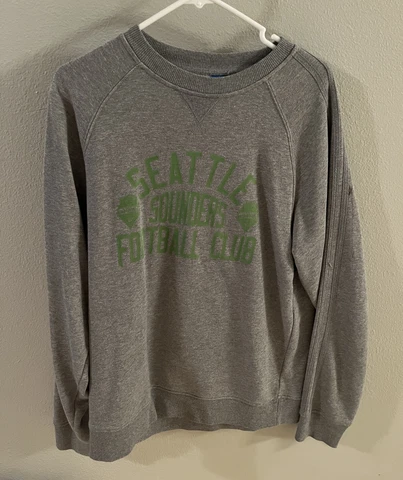 Adidas Seattle Sounders sweatshirt - mens medium Cover