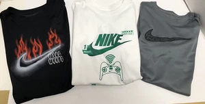 3 Nike Boys Short Sleeve T Shirt Size X Large Youth - Picture 1 of 7