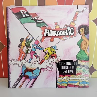 Funkadelic – One Nation Under A Groove, +7" Single, US 1978, Funk Vinyl LP N°751 - Bild 1 von 4