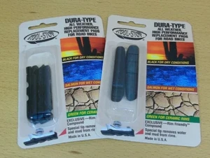 Two Sets Genuine Nos Kool Stop Road,CX,Rim Brake Pad Inserts, KS-DURAB,Brand New - Picture 1 of 2