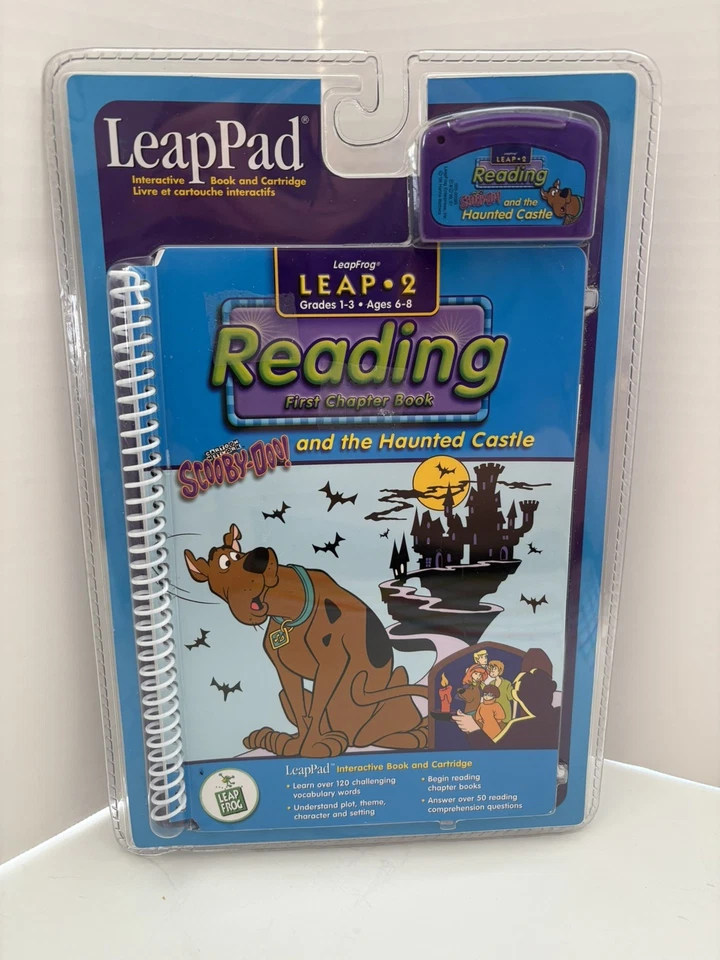 NEW LeapFrog Leap 2 LeapPad Reading Scooby-Doo Grades 1-3 Age 6-8 Chapter Book - Image 1 of 4