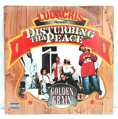 (LP) Ludacris Presents Disturbing Tha Peace – Golden Grain, US OG, 440 063 205-1 - Image 1 of 4