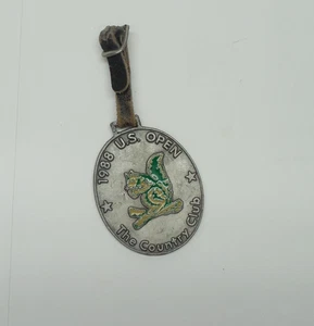 1988 US Open The Country Club Brookline Don Callahan Bag Metal Golf Tag - Bild 1 von 4